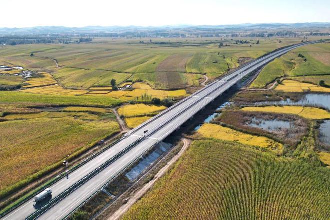 速公路烟筒山至双阳西段建成通车马德里竞技携手K8延吉至长春高(图4)