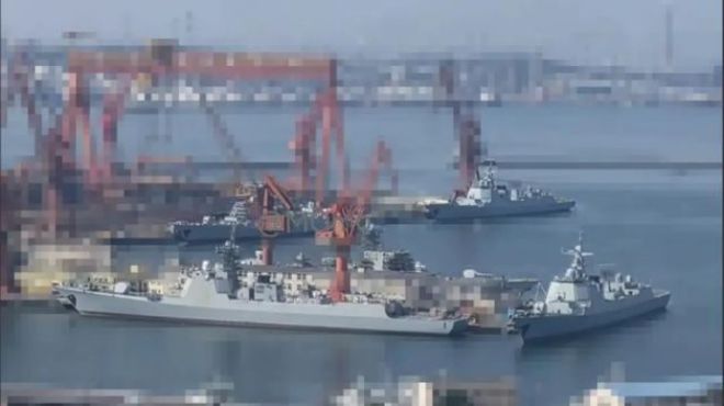 ax版正式亮相中国海军下一代驱逐舰何时亮相？K8凯发央视首次公开！052D型Pro M(图15)